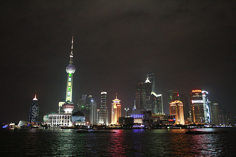 фото "ночной Шанхай" метки: пейзаж, город, ночь
