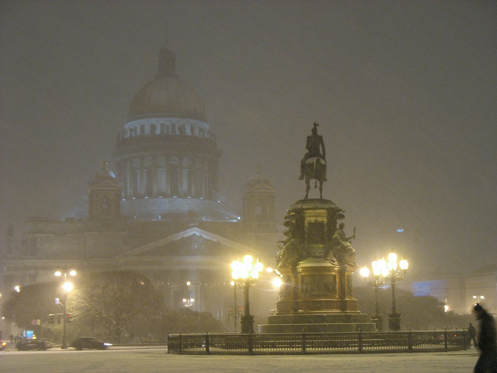 photo "Blizzard" tags: architecture, city, landscape, 