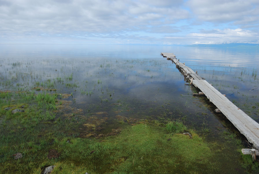 photo "The pier" tags: landscape, summer, water