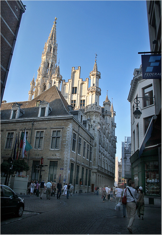 photo "City Hall in Brussels" tags: architecture, travel, landscape, Europe