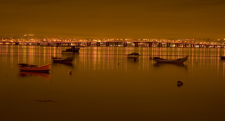 фото "ESTUARY BY NIGHT" метки: пейзаж, вода, ночь