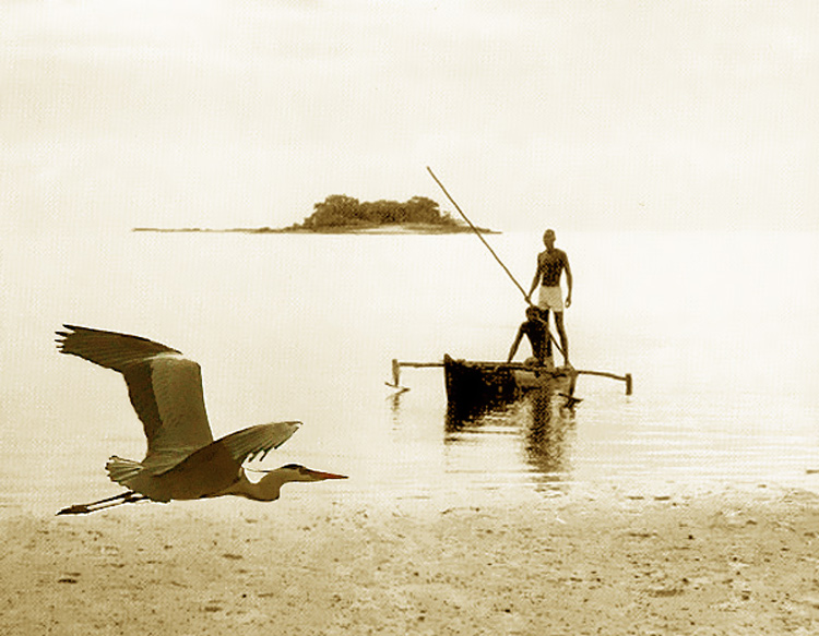 photo "EAST AFRICA" tags: landscape, montage, water
