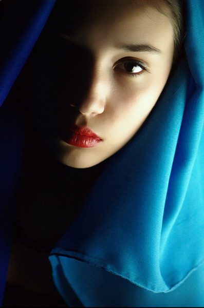 photo "Deep Blue" tags: portrait, woman