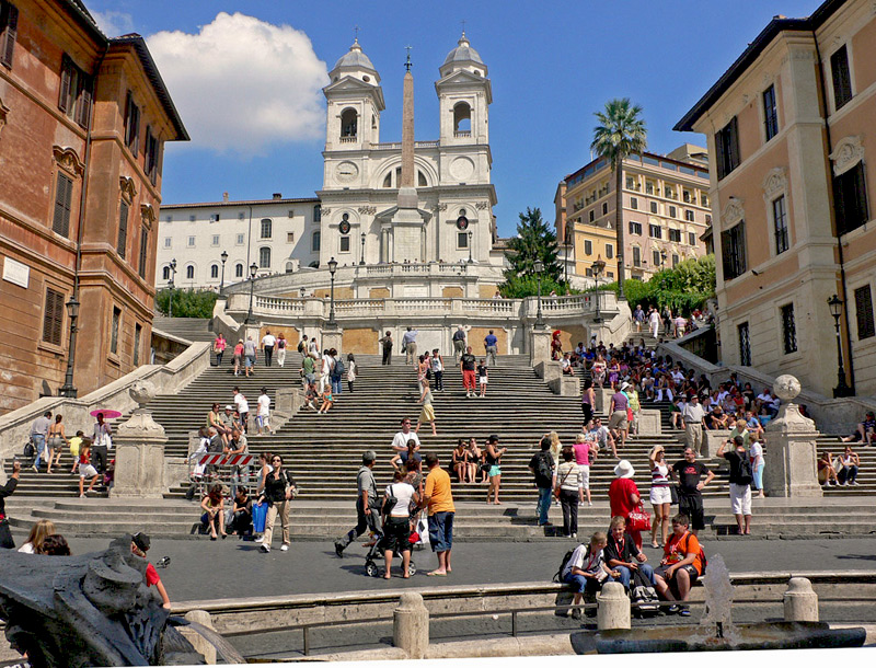 фото "Spanish Steps" метки: архитектура, пейзаж, 