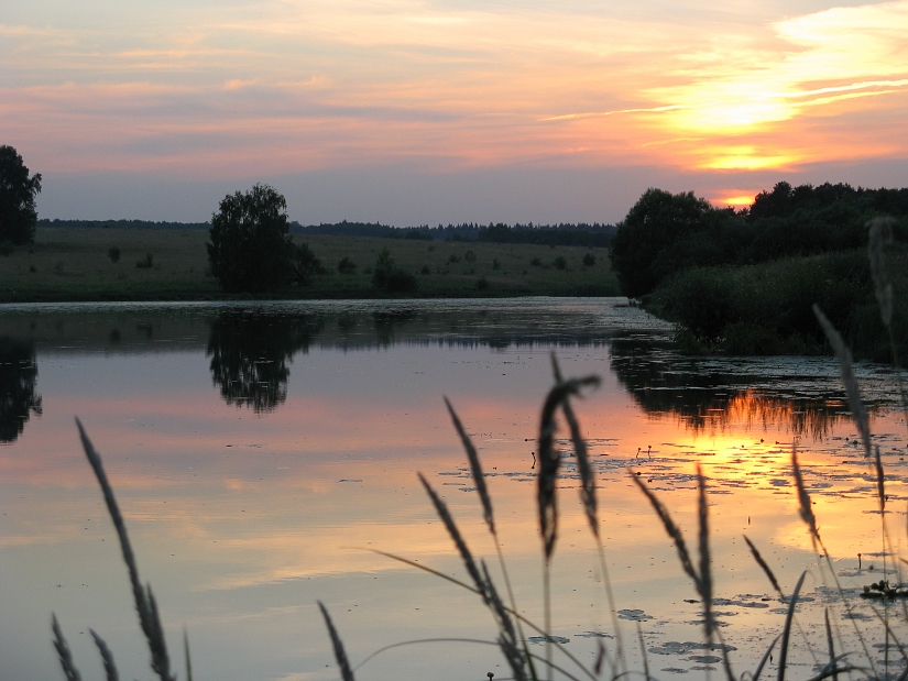 photo "No synthezisers" tags: landscape, sunset, water