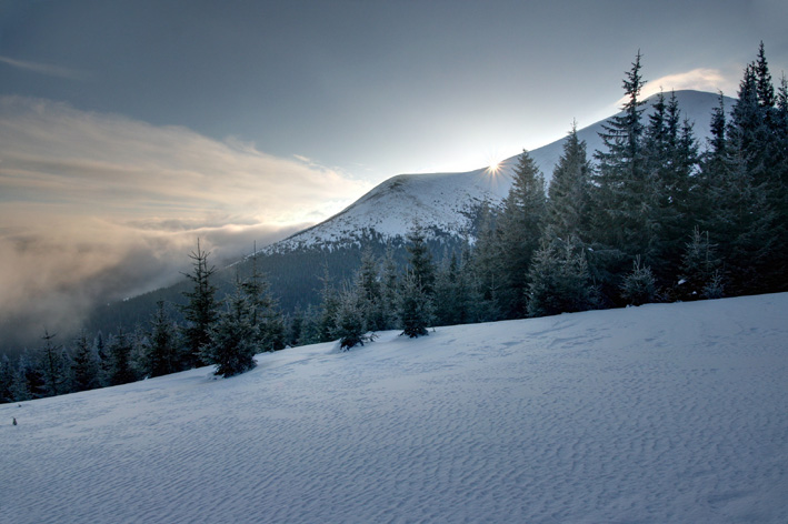 фото "утро 2008 года" метки: пейзаж, горы, зима