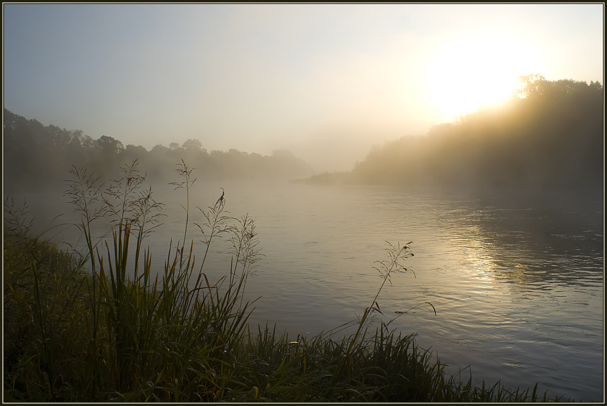 photo "The beginning of day" tags: landscape, autumn, water