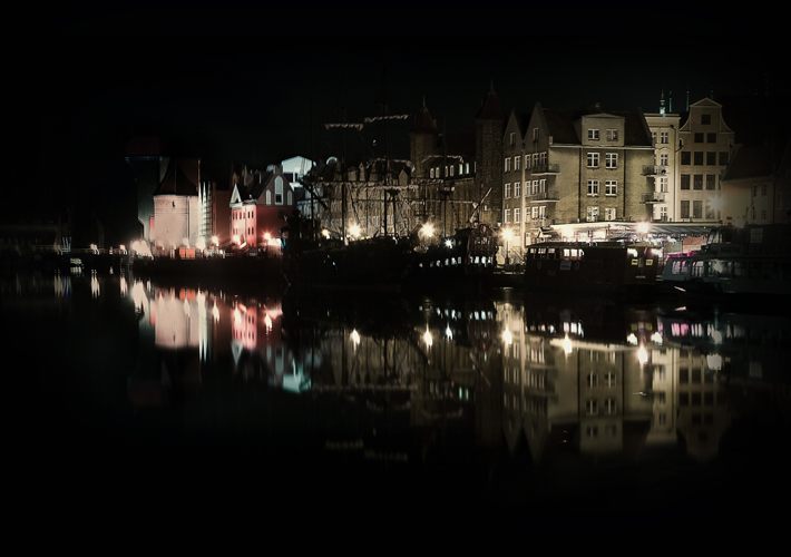 photo "Night Gdansk 1" tags: travel, landscape, Europe, night