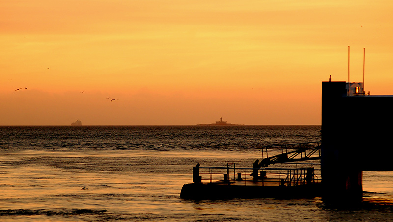 фото "Harbour Dusk" метки: пейзаж, вода, закат
