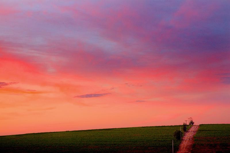 photo "First Circle" tags: landscape, sunset