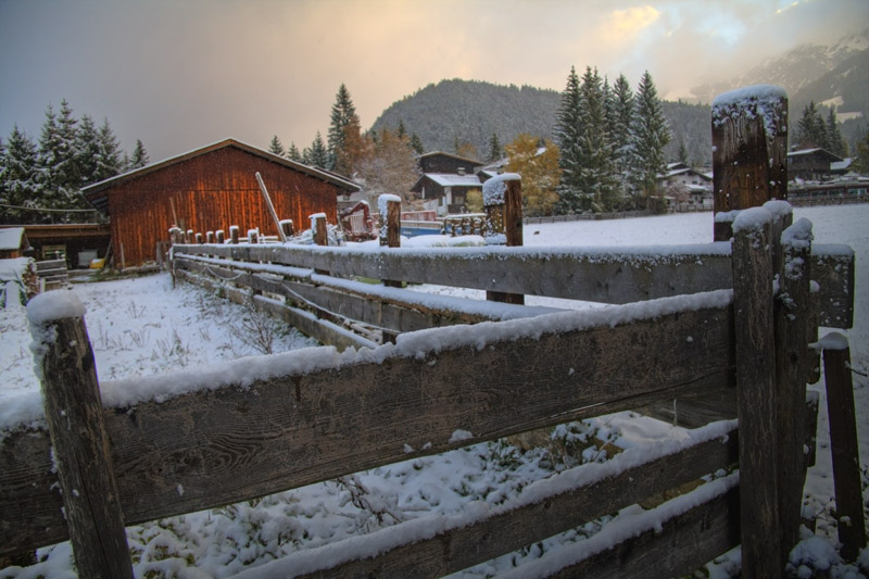 photo "Autumn, First Snow" tags: landscape, 