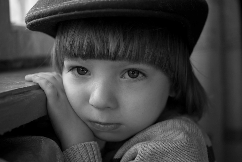 photo "***" tags: portrait, black&white, children