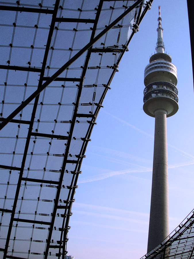фото "Olympic Tower in Munich" метки: , 