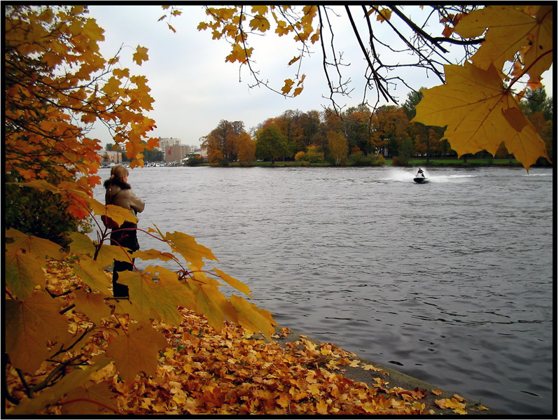 photo "To Reach the Shore" tags: landscape, genre, autumn