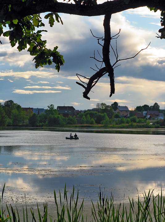 photo "Dangerous fishing" tags: landscape, humor, summer
