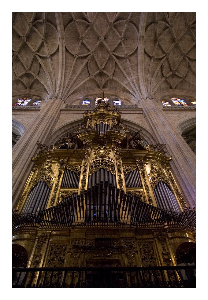 фото "SEGOVIA (Camino de Santiago de Compostella) Cathedral" метки: интерьер, путешествия, Европа