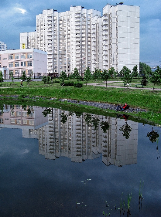 photo "Lazy fishing" tags: city, genre, 