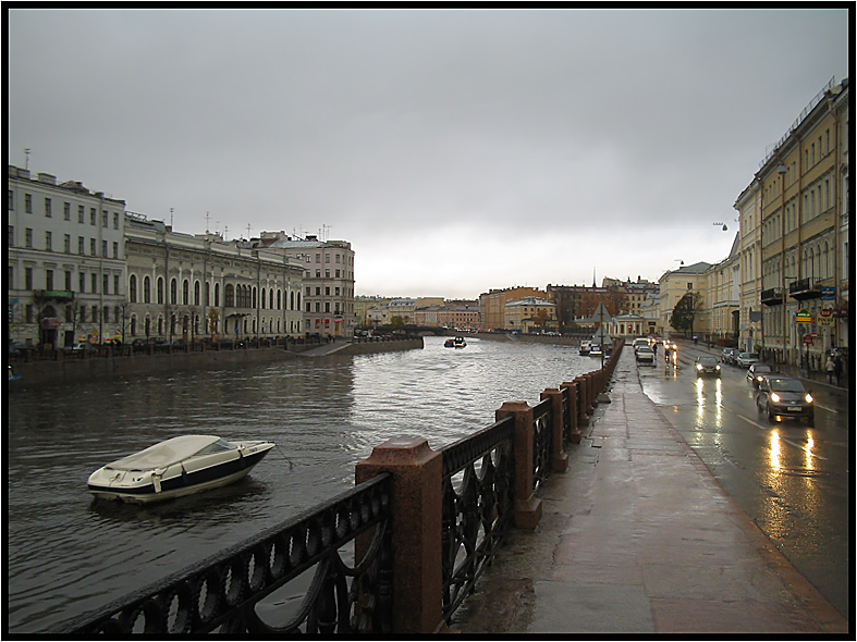 фото "А в Петербурге идет дождь..." метки: город, пейзаж, осень