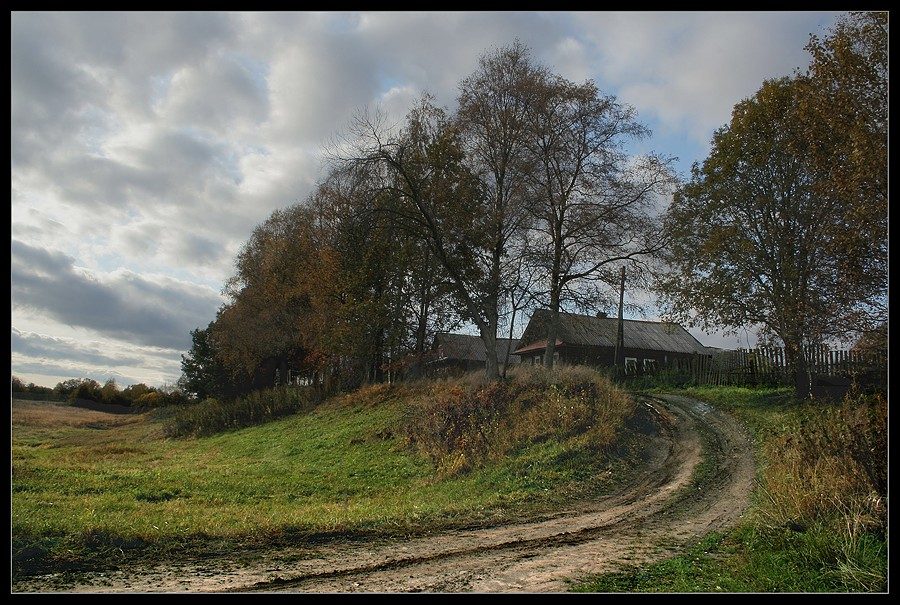 фото "Деревенская окраина" метки: пейзаж, осень