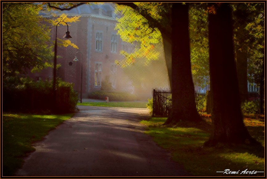 photo "to the castle" tags: architecture, landscape, sunset