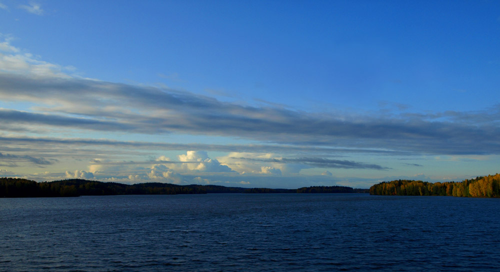 photo "Finnish autumn" tags: landscape, autumn, water