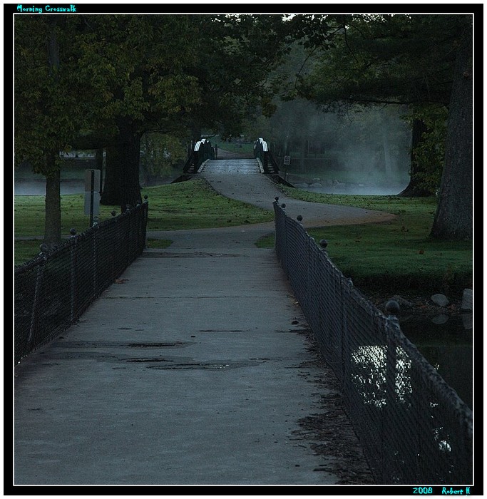 photo "Morning Crossing" tags: landscape, autumn