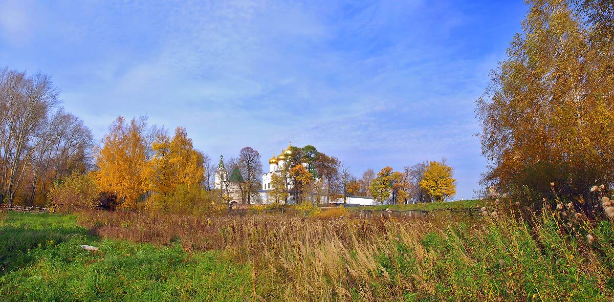 фото "осень у стен Ипатьевского монастыря(ремикс)" метки: пейзаж, осень