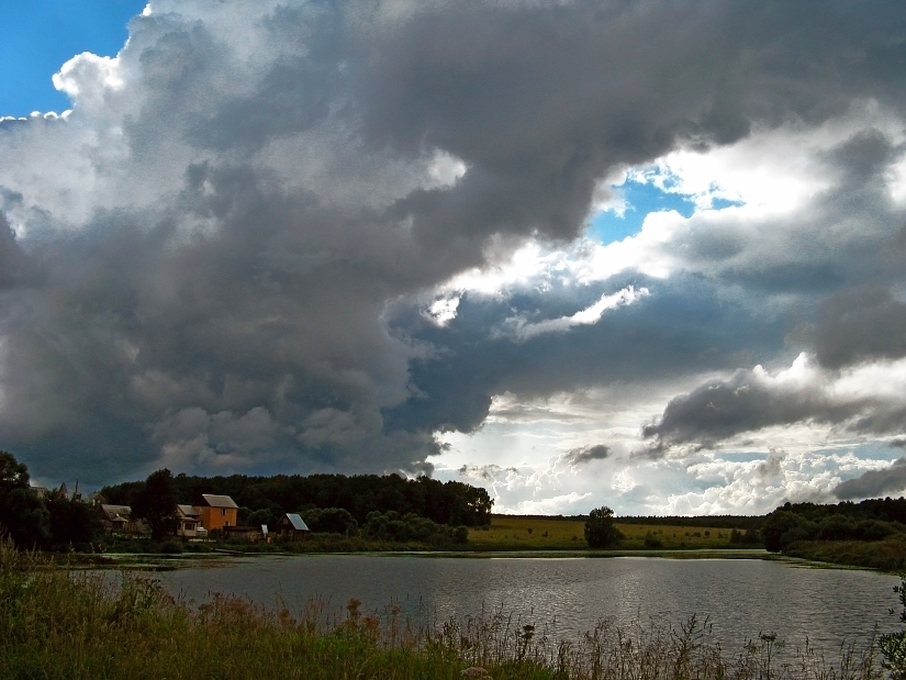 photo "***" tags: landscape, clouds, summer