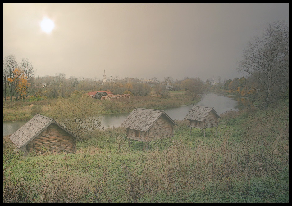 фото "Вечерний туман" метки: , 