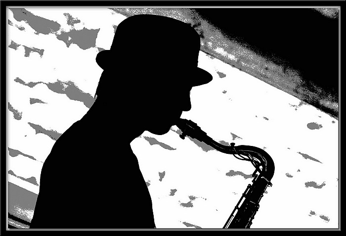 photo "***" tags: black&white, montage, 