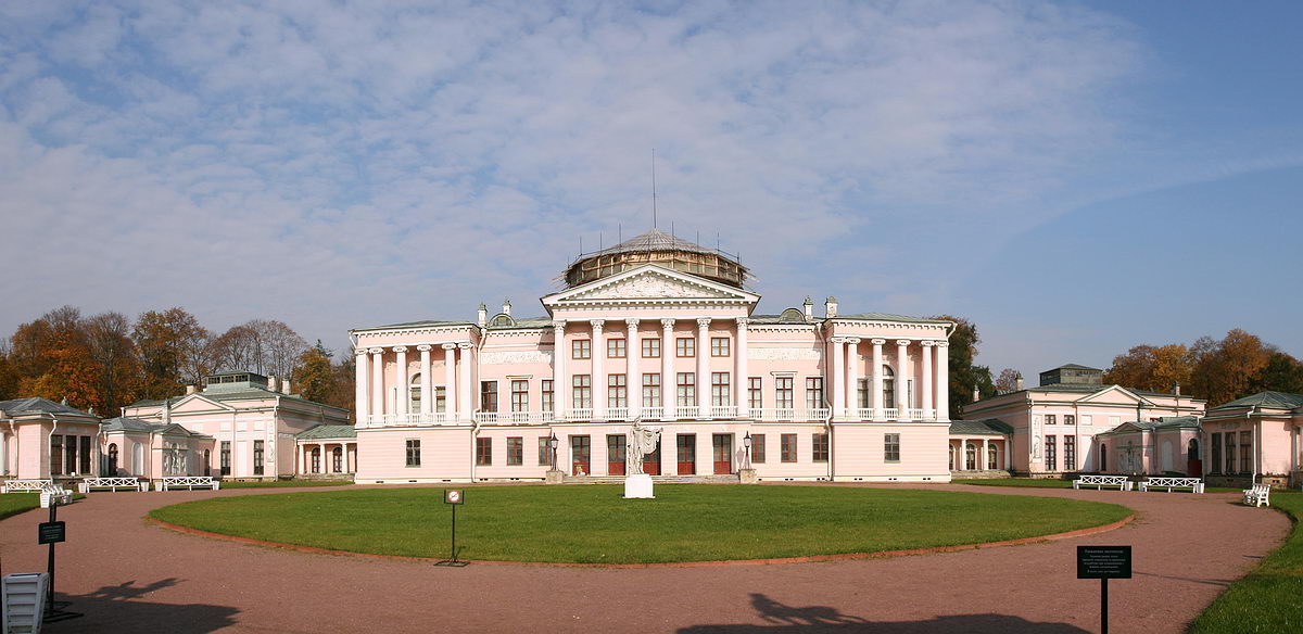 photo "Ostankinskt Palace. Moscow." tags: architecture, panoramic, landscape, 