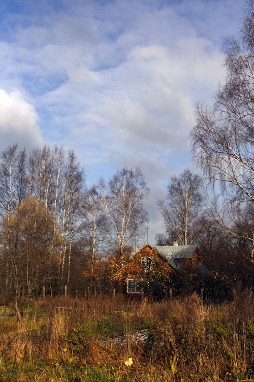 photo "The old house" tags: landscape, autumn