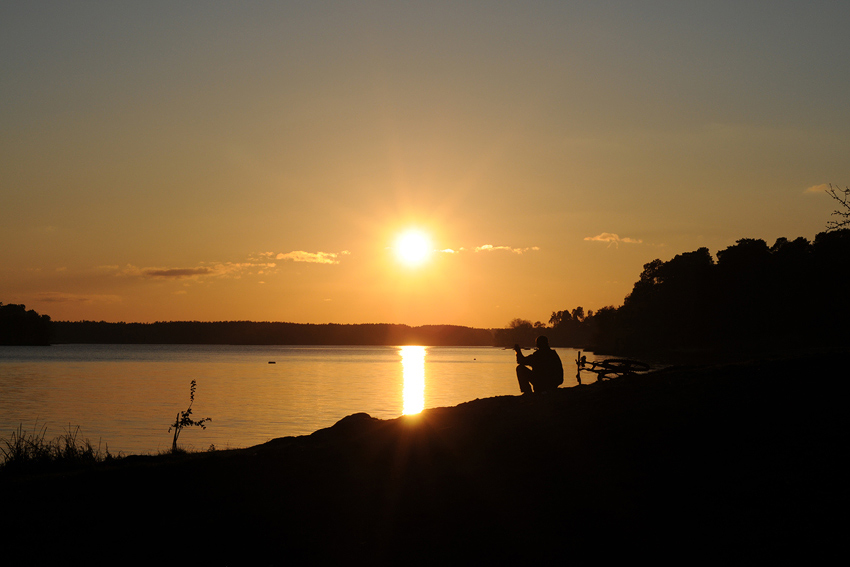 photo "***" tags: landscape, genre, sunset