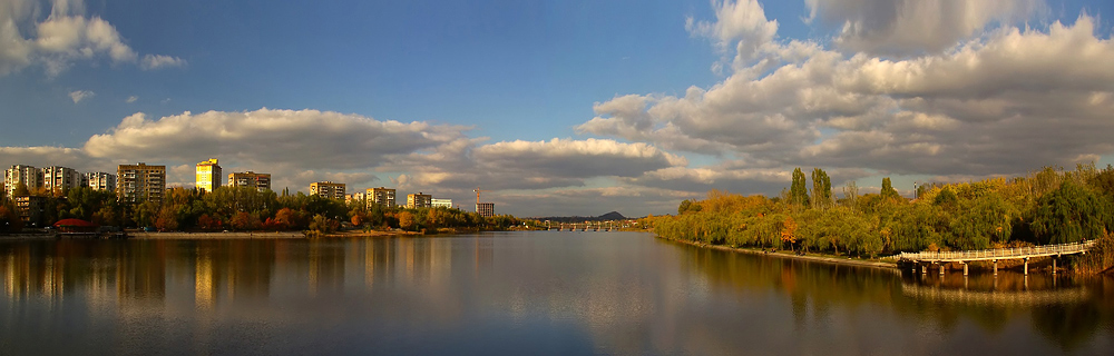 фото "Уж город осенью дышал" метки: панорама, пейзаж, осень