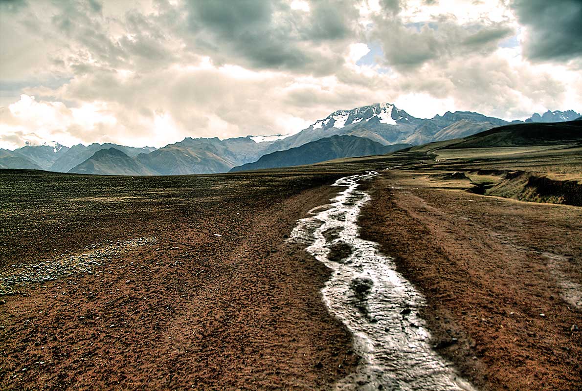 photo "Andes #1" tags: landscape, mountains, sunset