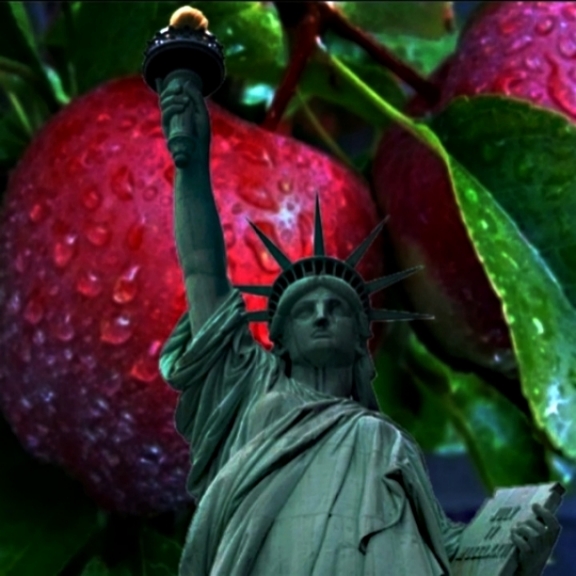фото "THE BIG APPLE" метки: абстракция, фотомонтаж, 