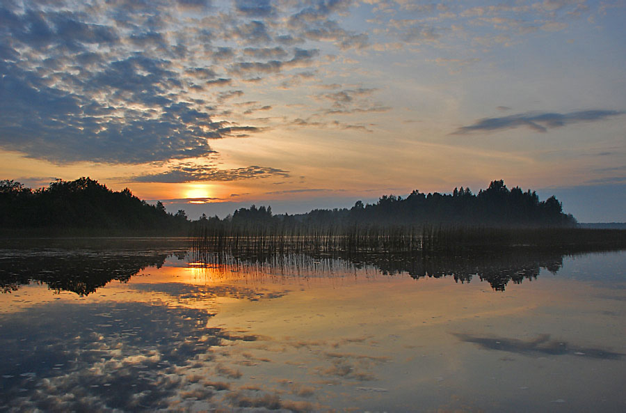 photo "***" tags: landscape, sunset, water