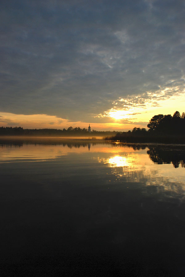 фото "..." метки: пейзаж, вода, закат