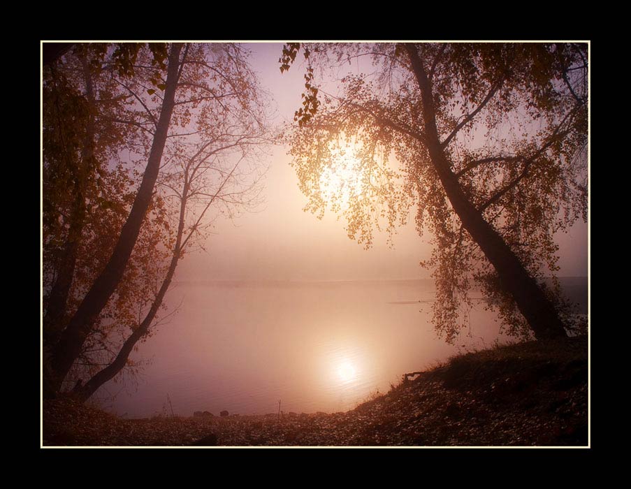 фото "утренний сон" метки: пейзаж, вода, закат