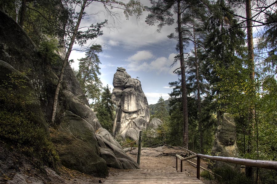 фото "Теплицкие скалы" метки: пейзаж, горы, лес