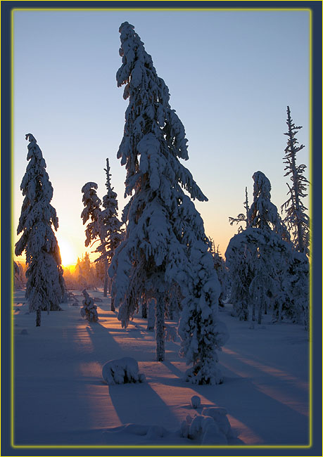 фото "Путь к солнцу" метки: пейзаж, закат, зима