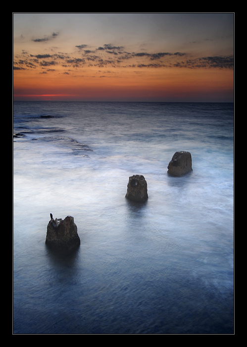 фото "Закаты Средиземного моря ..." метки: пейзаж, вода, закат