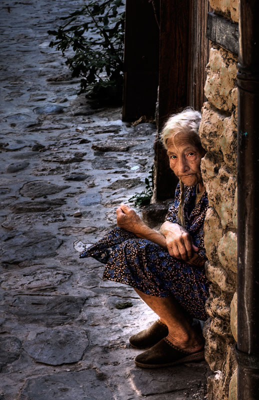 photo "The Old Lady" tags: portrait, woman