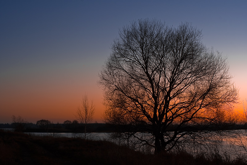 photo "***" tags: landscape, autumn, sunset