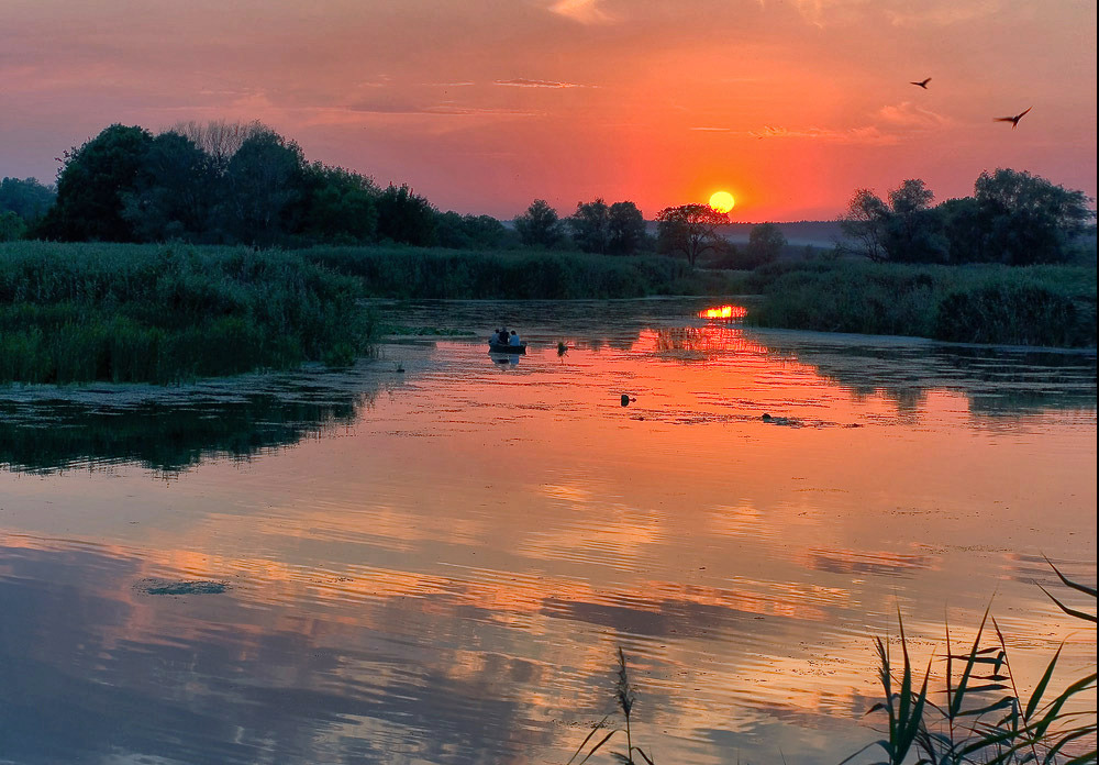 фото "Sunset 2" метки: пейзаж, вода, лето