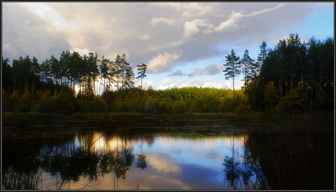 photo "Evening was coming on..." tags: landscape, sunset, water