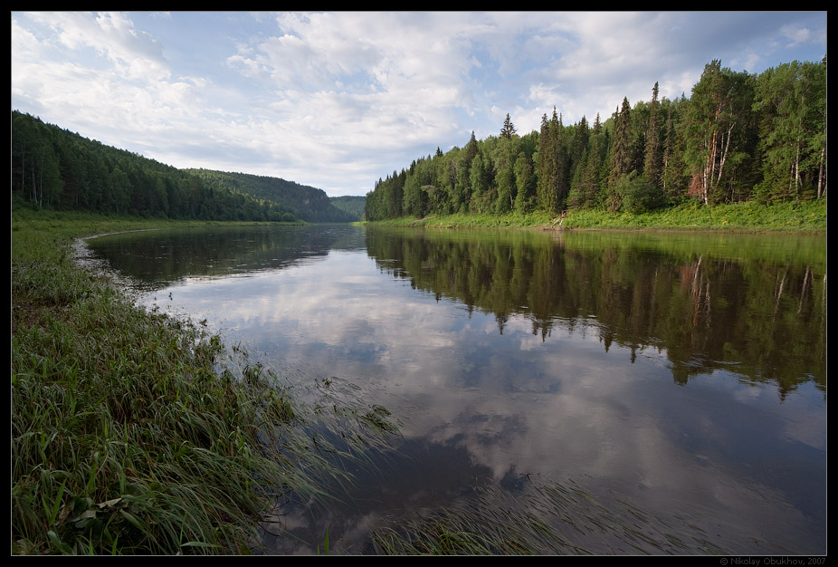 photo "On the Meander / 0175_0085" tags: landscape, summer, water