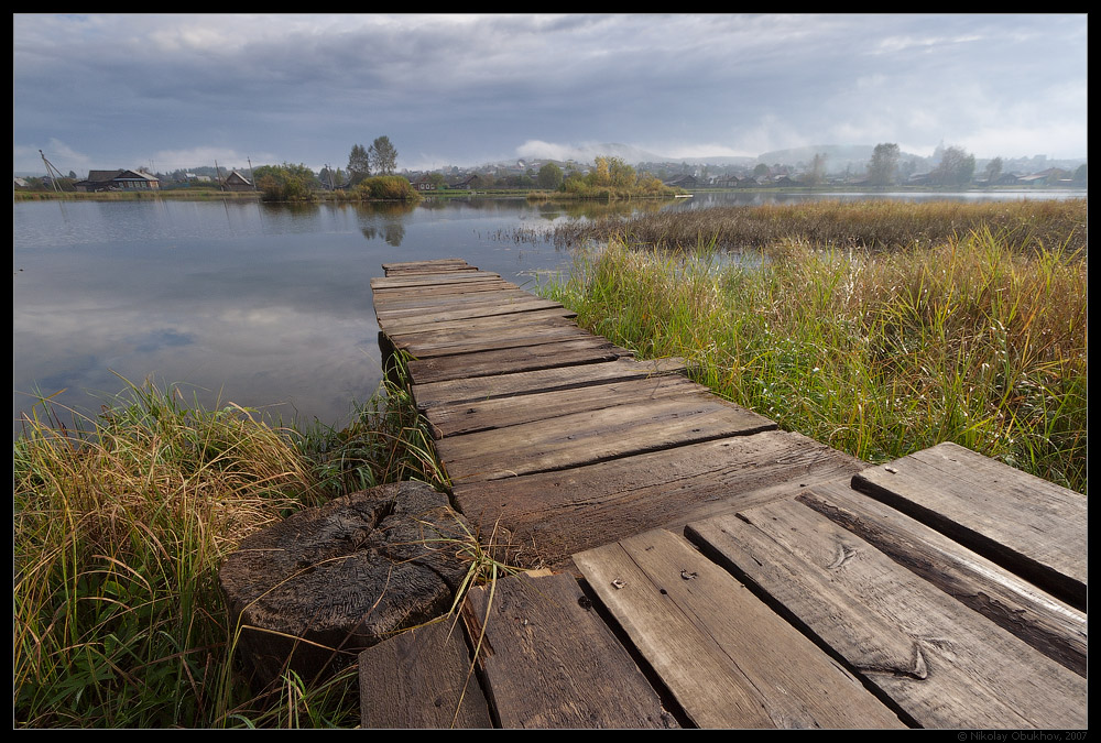 photo "Small bridge II / 0181_0113" tags: landscape, summer, village