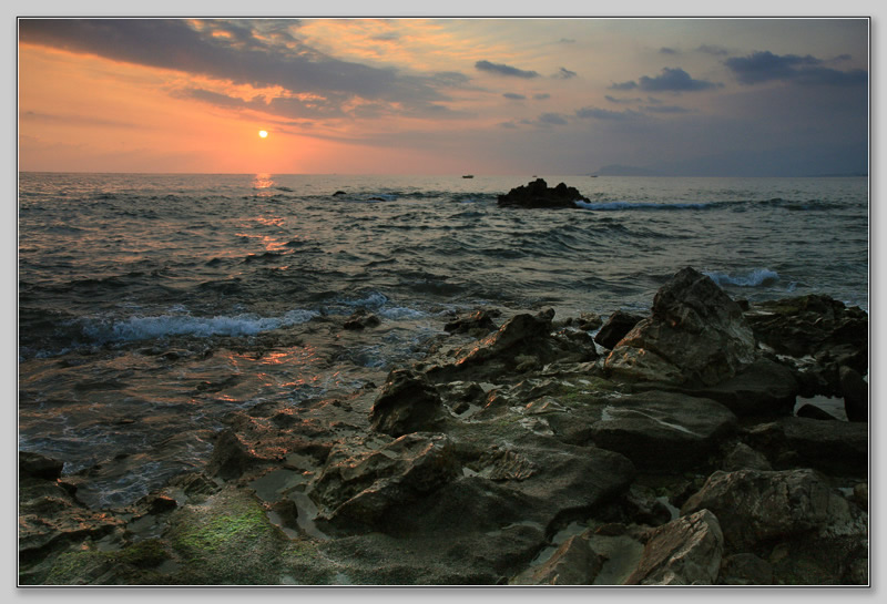 photo "...evening..." tags: landscape, sunset, water