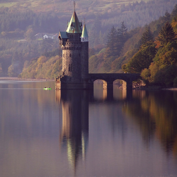 фото "Lake Vyrnwy, North Wales" метки: пейзаж, весна